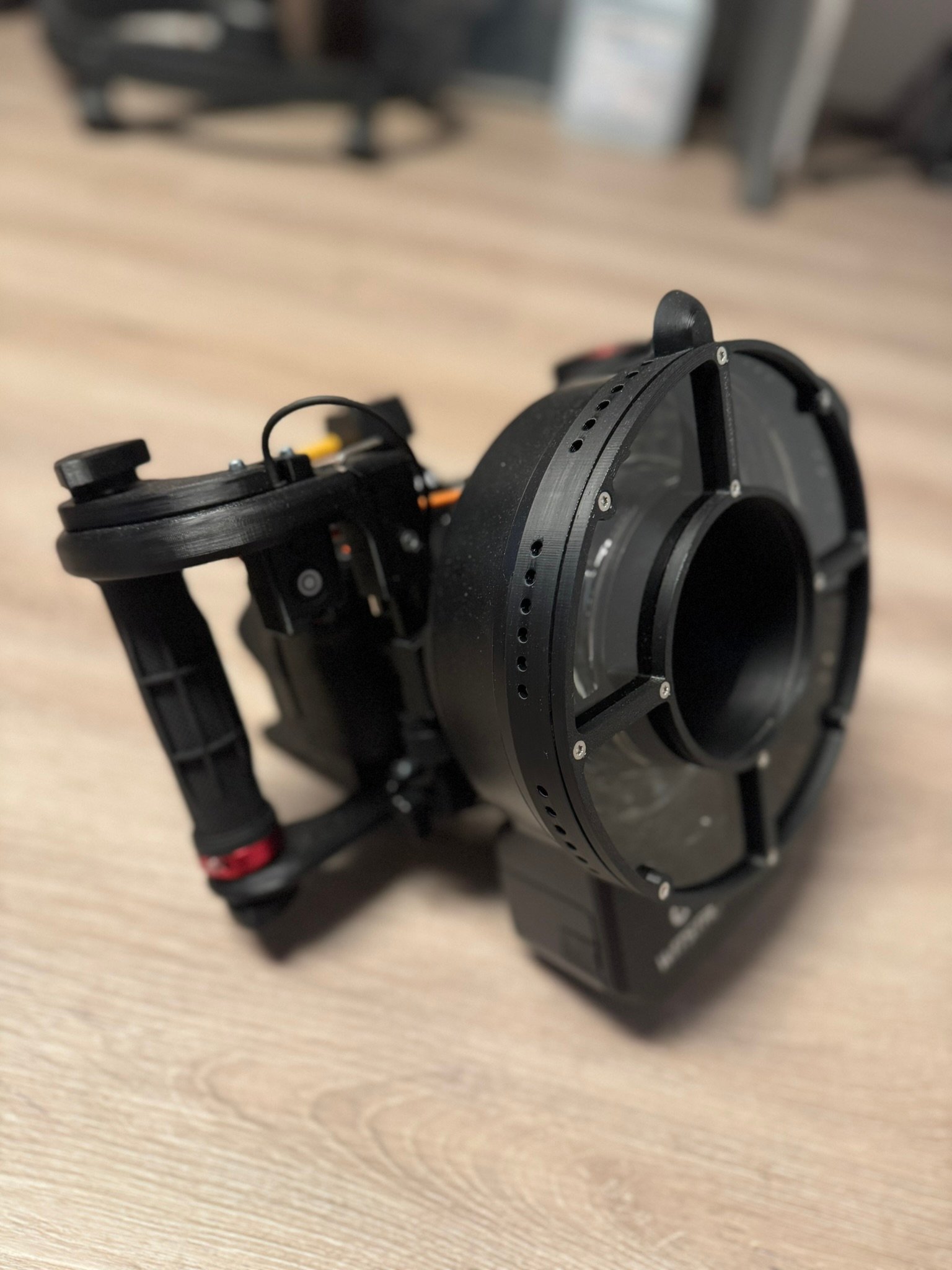 Photogrammetrie-Setup – Kamera mit überlappenden Aufnahmen